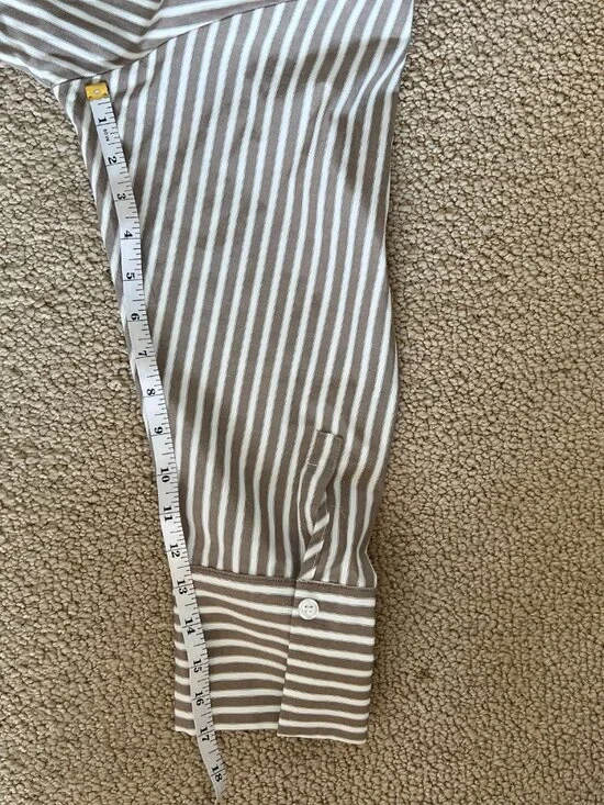 4th and Reckless, Casual Button Up Blouse, 1X - Picture 15 of 16